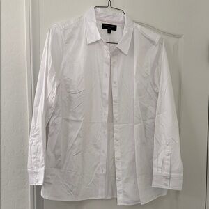 Classic White Woman's Dress Shirt
